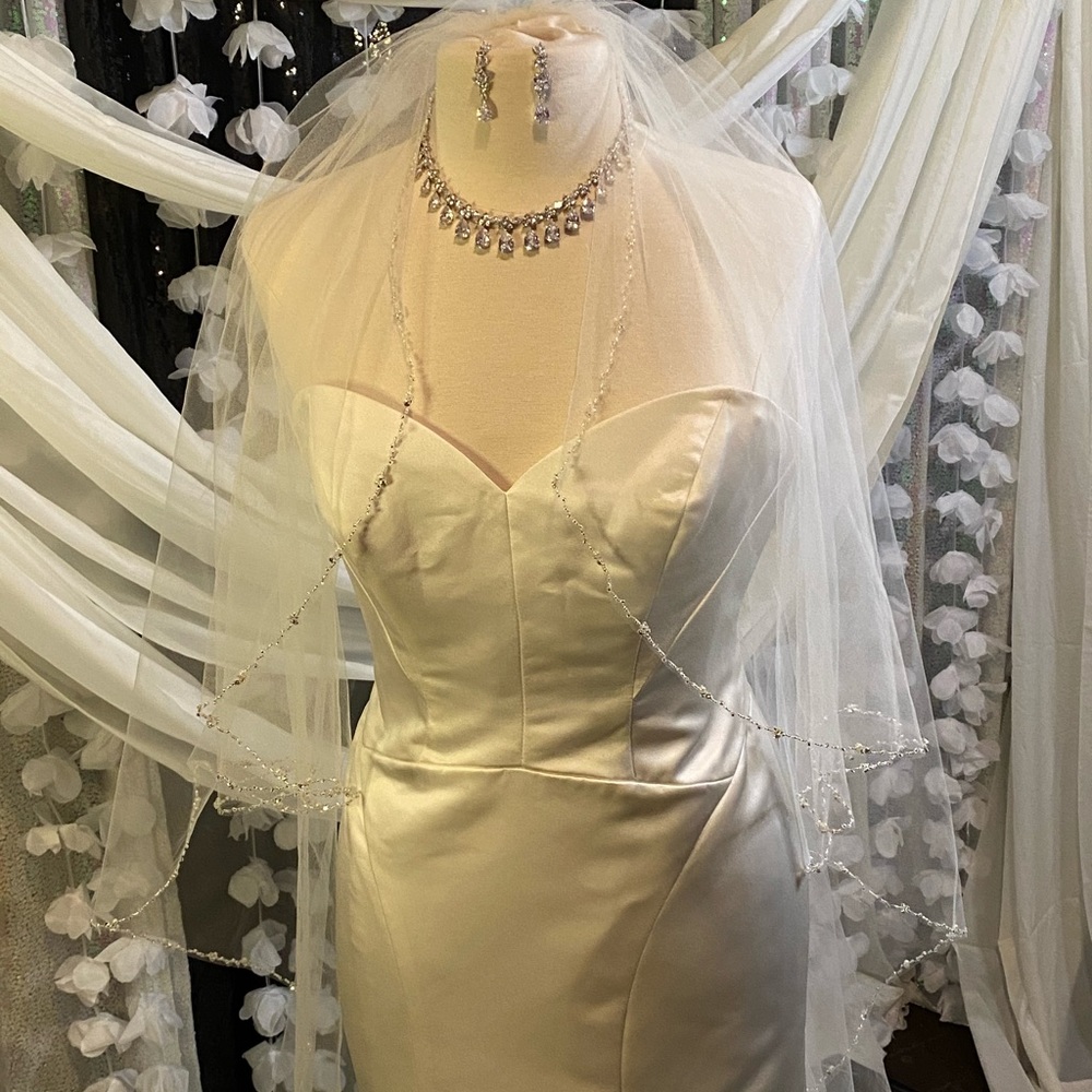 Truly Zac Posen Satin Gown - Picture 14 of 14